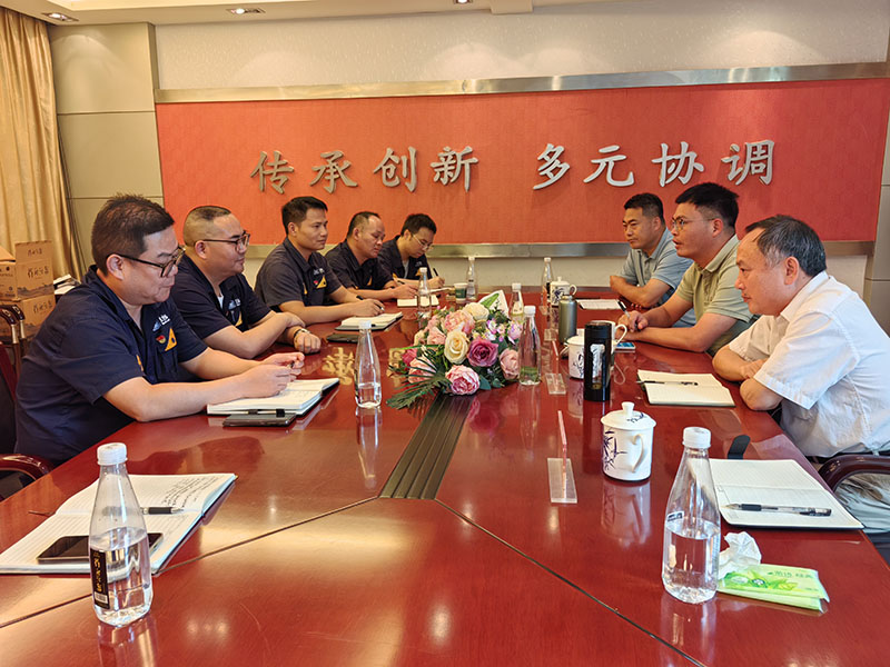 陈金理事长等一行赴江西开门子肥业股份有限公司调研交流